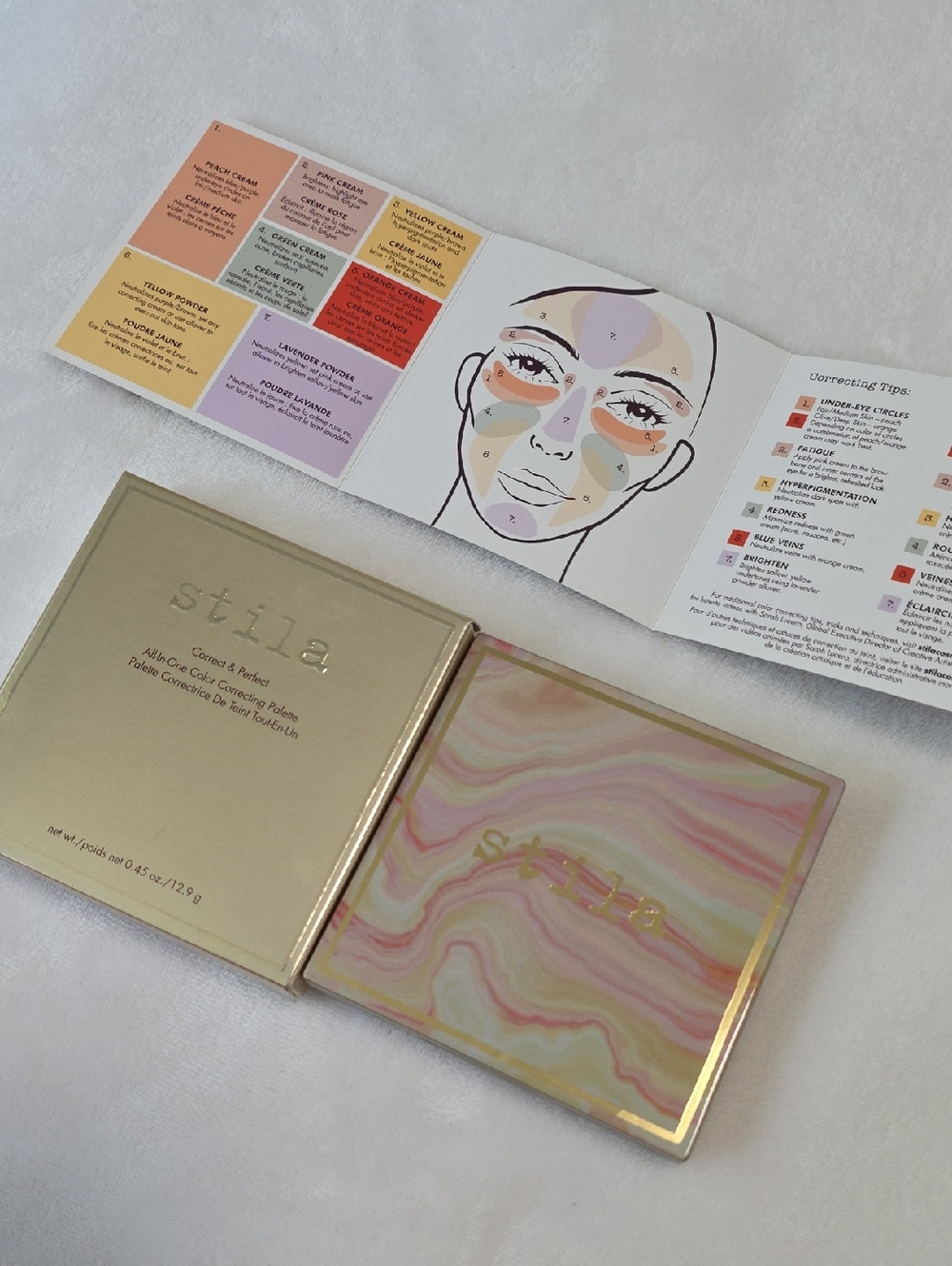 NIB Stila Correct & Perfect All In One Color Correcting Palette - Picture 3 of 9